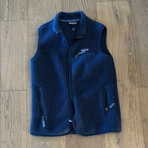 Patagonia retro pile Sherpa  Vest with Zip Pockets small